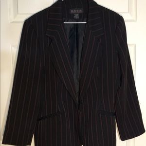 Vintage Stanley Blacker pin stripe blazer 10